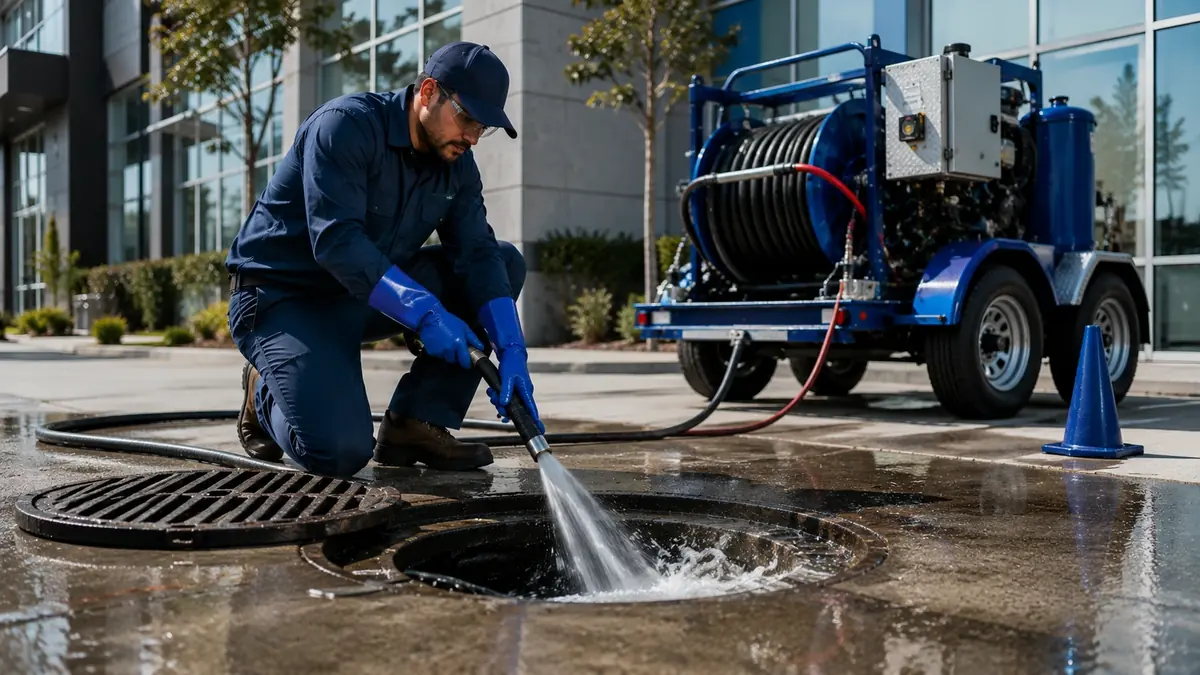 Commercial Hydro Jet Drain Cleaning in Torrance