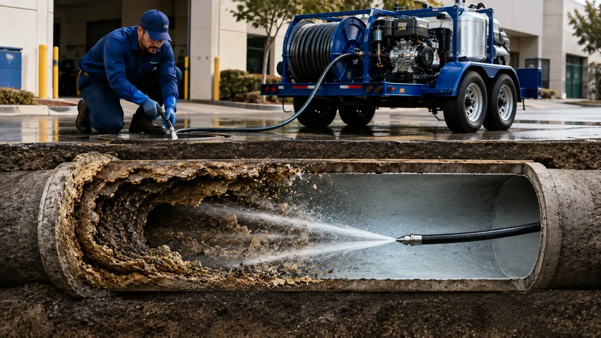 Sewer Pipe Descaling in Torrance